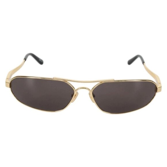 BALENCIAGA Sunglasses plastic Gold Auth am9066M main image 9